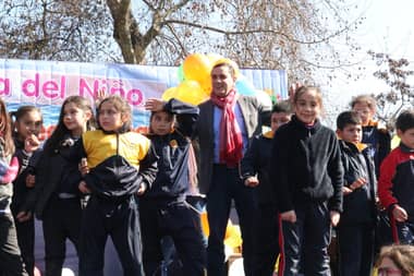 Curicó dio inicio a la celebración del Día del Niño
