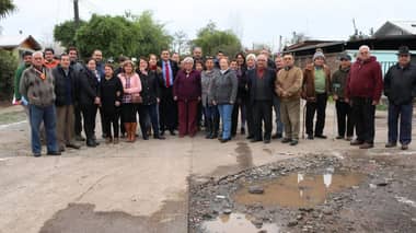 Repondrán calles y veredas en Villa Pedro Álvarez de Curicó