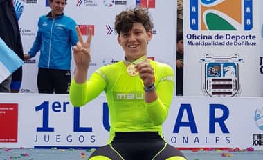 Felipe Pizarro consiguió su segundo oro en los Juegos Binacionales