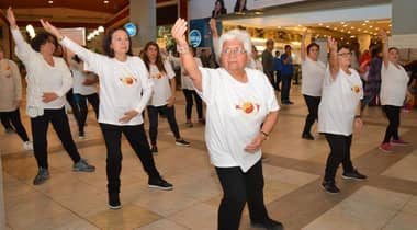 Martes y jueves talleres gratuitos de Taichi en Mall Curicó