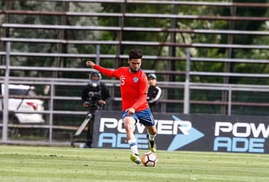 Kennet Lara jugó los 90 minutos en derrota de la selección chilena sub 20