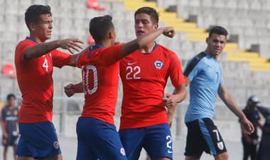 La Selección Chilena Sub 20 vence a Uruguay en Talca