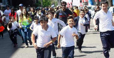 Masiva participación en “Corre-Camina” por la inclusión