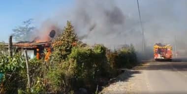 Los Cristales se une para ayudar a pareja que perdió su casa en violento incendio