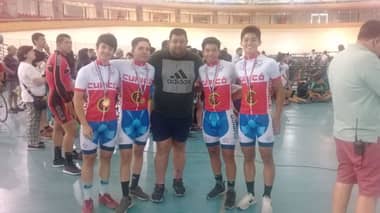 Exitosa participación de ciclistas curicanos en Nacional de Pista en Santiago
