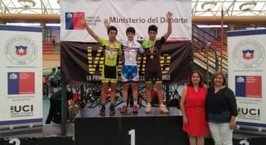 Ciclistas curicanos lograron 15 medallas en Nacional de Pista en Peñalolén