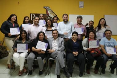 Vecinos de Potrero Grande aprueban curso de alfabetización digital