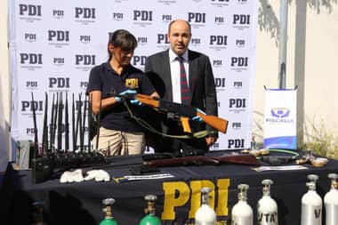Cae banda que robó caja fuerte de la municipalidad de Hualañé