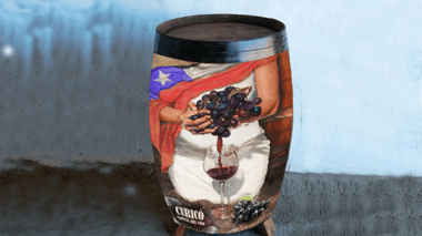 Artistas pintarán barricas de vino en Mall Curicó