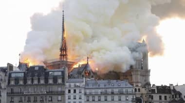 Incendio afecta a la Catedral de Notre Dame en París