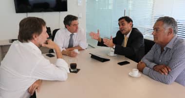 Autoridades se reunieron en mesa de trabajo con Empresa de los Ferrocarriles del Estado