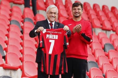 Presidente Piñera visitó obras de ampliación del Estadio Fiscal de Talca