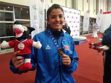 Jessy Reyes, campeona de Chile en Karate: “Para todos fue una sorpresa que compitiera y ganara”