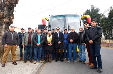Van por el bicampeonato: Rayueleros curicanos emprendieron el viaje a Coquimbo