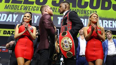 Este sábado “Canelo” Álvarez y Daniel Jacobs disputarán el título Peso Medio del Consejo Mundial de Boxeo, la Asociación (AMB) y la Federación (FIB)