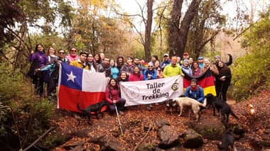 Continúa desarrollándose el Taller de Trekking de la Corporación de Deportes de Curicó