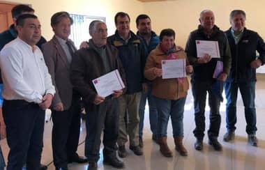 Pequeños y medianos agricultores de Sagrada Familia recibieron incentivos de INDAP para sus proyectos