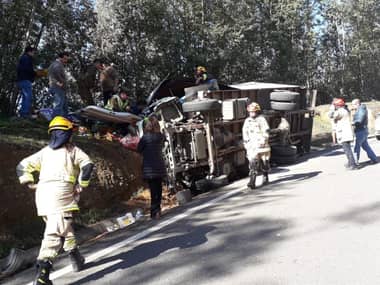 Un fallecido y un lesionado tras accidente de tránsito en las Siete Vueltas de Vichuquén