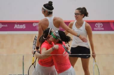 Dupla de squash logró la primera medalla para Chile en los Panamericanos