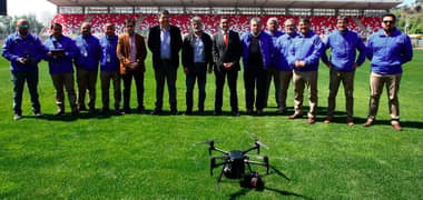 Dron apoyará seguridad en partido ente Curicó Unido y UC