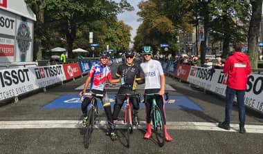 Ciclistas locales reconocieron ruta en el Mundial de Yorkshire