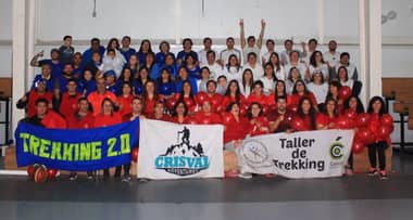 Taller de Trekking municipal celebró anticipadamente las Fiestas Patrias