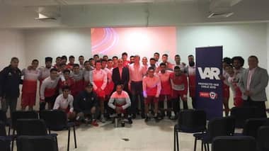 Comenzará en 2020: Curicó Unido recibe inducción del VAR