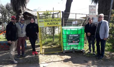 Instalan once nuevos "puntos verdes" en Curicó
