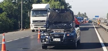 Trabajador extranjero falleció atropellado en la Ruta 5 Sur
