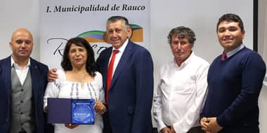 Rauco celebró su 128 aniversario con ceremonia y entrega de reconocimientos