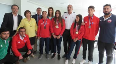 Maulinos presentes en Juegos Sudamericanos Escolares fueron reconocidos por autoridades