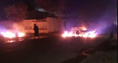 Reportan incidentes en el sector surponiente de Curicó: hay dos vehículos quemados