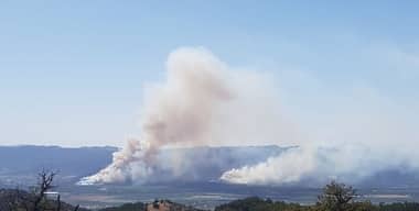 Incendio consumió más de 200 hectáreas en sector Majadilla de Rauco