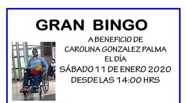 Bingo a beneficio de joven que requiere operación se realizará este sábado en Los Maquis de Curicó
