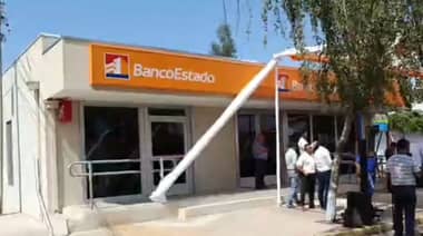 Falso aviso de asalto a Banco Estado en Hualañé generó despliegue policial