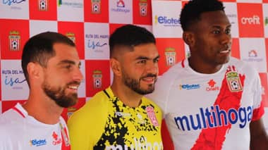 Curicó Unido presentó tres nuevos refuerzos para la temporada 2020