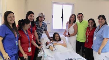 Hospital de Curicó recibió a primer niño de la comuna nacido en 2020