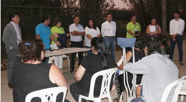 Municipio de Curicó inició proyecto para instalar reductores de velocidad en Villa Licantén