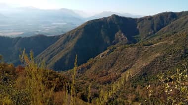 [Fotos] Así se ve la precordillera de Molina tras los incendios forestales
