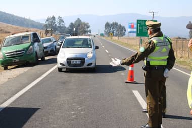 Municipalidad de Licantén instaló control sanitario en sector Los Cuervos