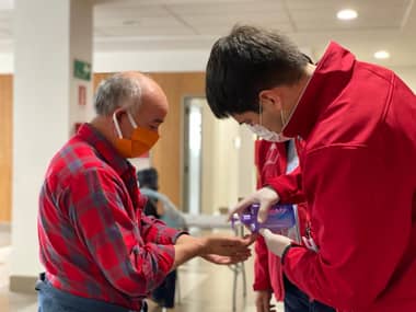 Colectiveros de Curicó fueron vacunados contra la influenza