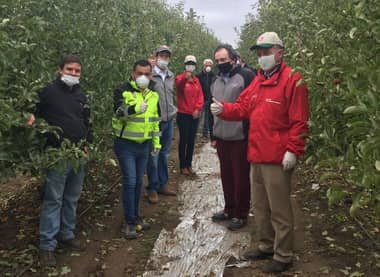 Ministro de Agricultura y alcalde de Sagrada Familia insistieron en acciones preventivas contra Covid-19