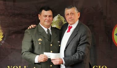 Rauco confirmó que mantendrá subvención a Bomberos de la comuna