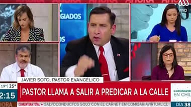 Entrevista al Pastor Soto donde llamó a las personas a salir a la calle pese a medidas sanitarias es lo más denunciado ante el CNTV