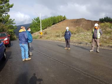 35 kilómetros de caminos serán pavimentados en Curepto