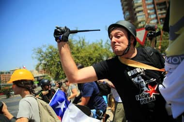 Sebastián Izquierdo será formalizado por ataques en la marcha por el rechazo