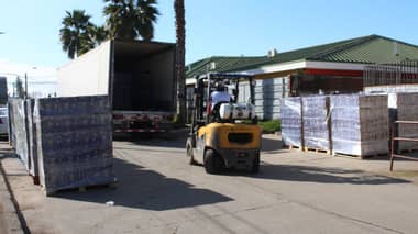 Rauco recibió las cajas de alimentos comprometidas por el gobierno