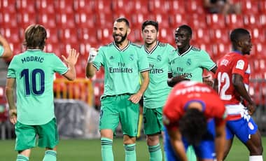 Real Madrid venció al Granada y sacó cuatro puntos de ventaja sobre el Barcelona a dos fechas de cerrar la Liga