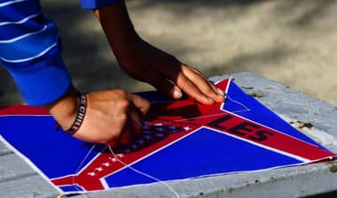 Vecino alerta sobre uso de hilo envidriado en sector de Bombero Garrido en Curicó