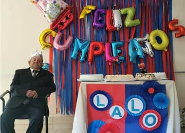 Adulto Mayor de Licantén cumplió 100 años de edad
